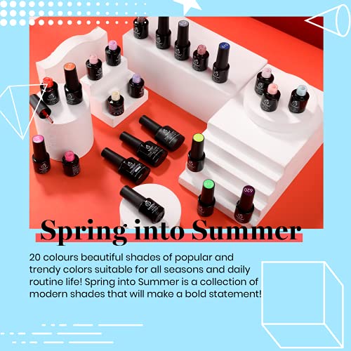 Spring-Summer Gel Polish Set Spring-Summer Gel Polish Set